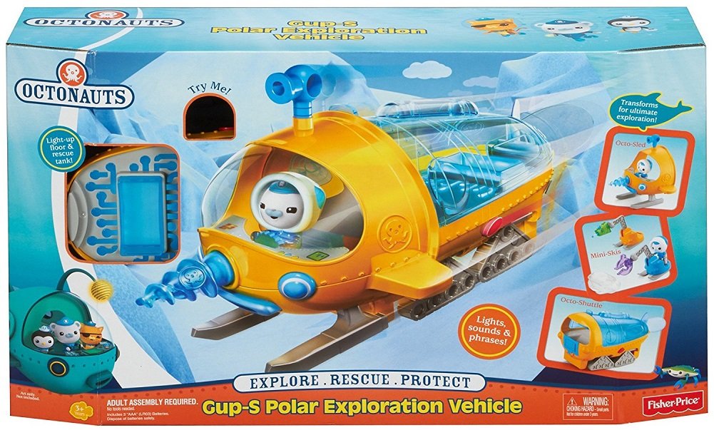 Fisher-Price Octonauts Gup-S Polar Exploration Vehicle