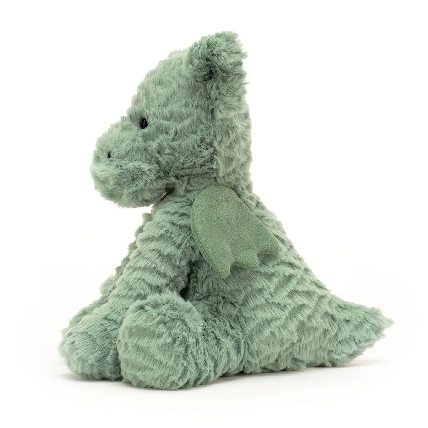 Jellycat Fuddlewuddle Dragon Stuffed Animal, 9 inches - Mythical Plush Toy - Classic Children's Gift