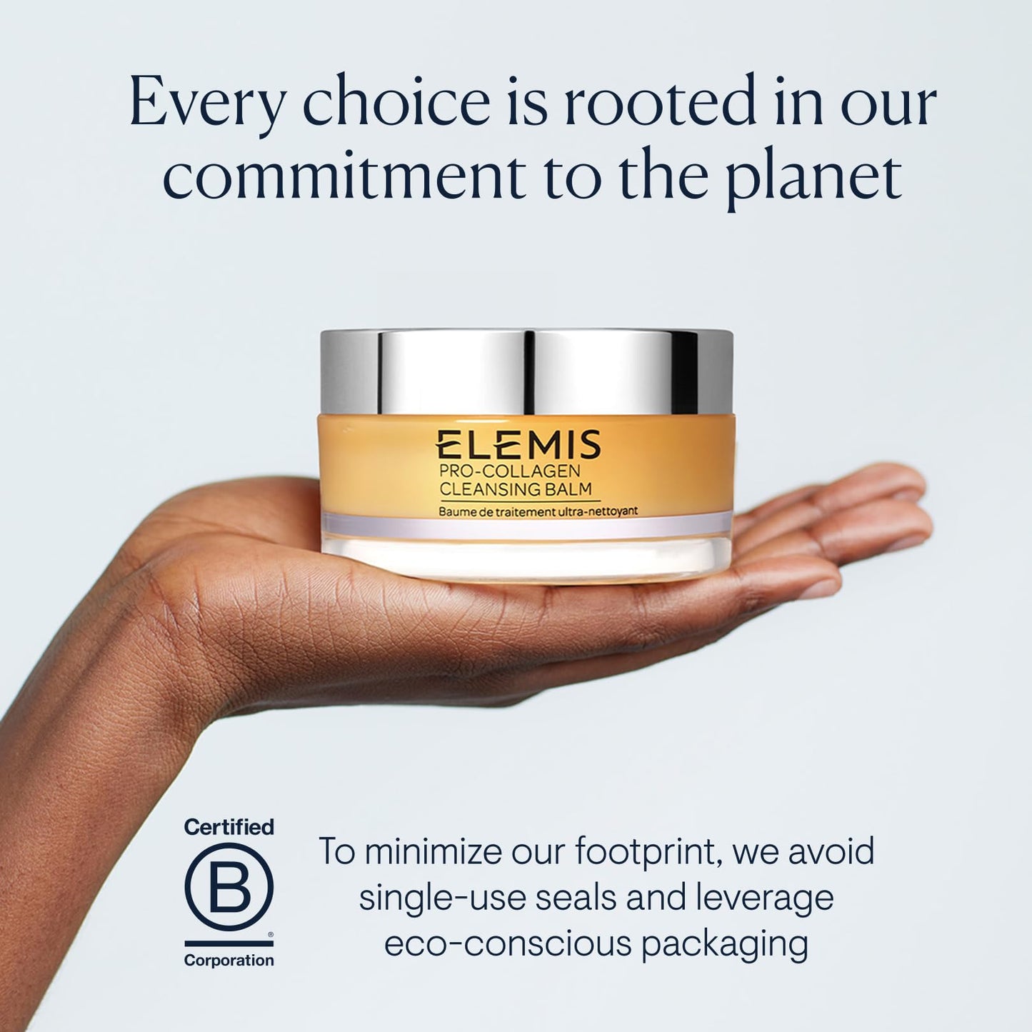 ELEMIS Pro-Collagen Cleansing Balm - 3-in-1 Daily Face Cleanser - Removes Waterproof Makeup - Lavender and Chamomile Oil Blend - 100g