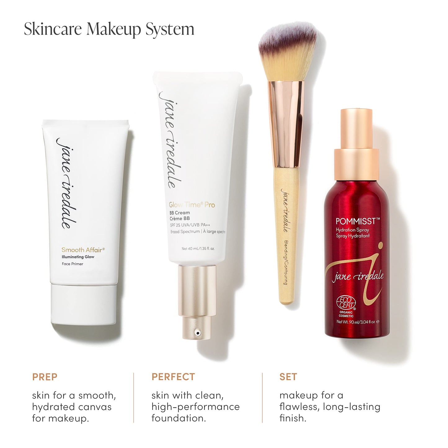 jane iredale Glow Time Pro BB Cream | Weightless Blemish Concealer | SPF 25 Broad Spectrum Sun Protection | Light with Neutral Gold/Peach Undertones