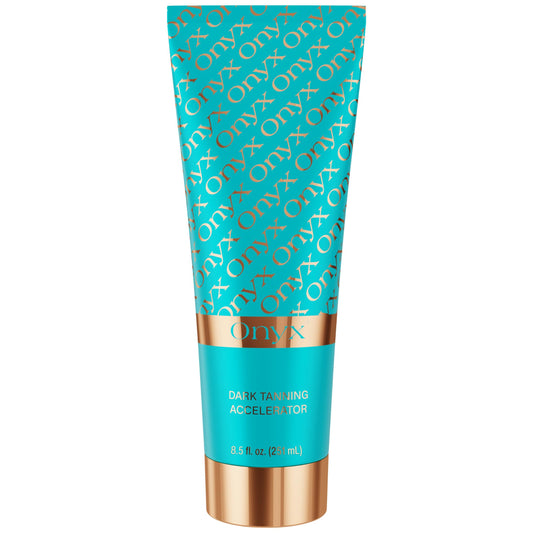 Onyx Strongest Dark Tanning Accelerator Lotion – Indoor & Outdoor Tan Enhancer, Boosts Melanin, No Streaks or Stains, Hydrating Tropical Scent, No SPF