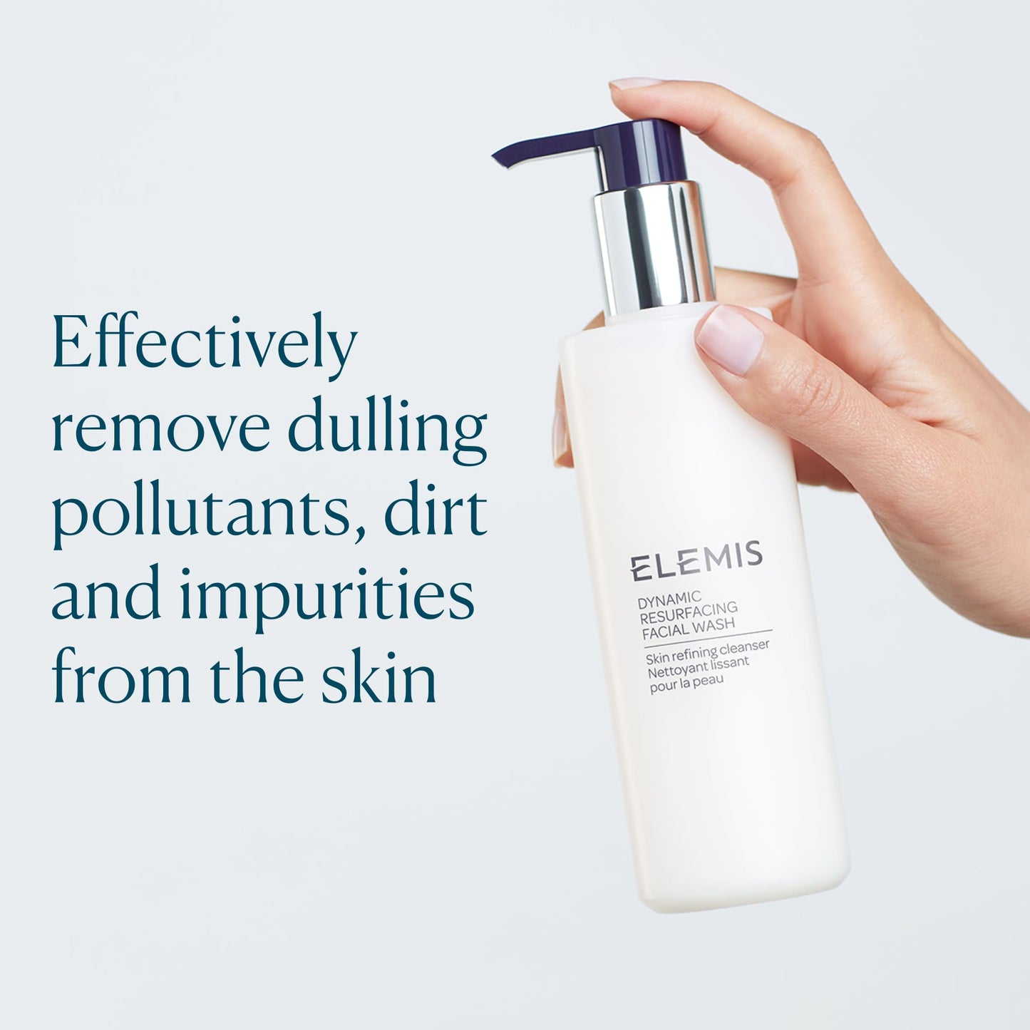 ELEMIS Dynamic Resurfacing Facial Wash - Gentle Daily Gel Cleanser - Enzyme-Powered Skin Refining Formula - Sensitive Skin Friendly - 6.7 fl oz