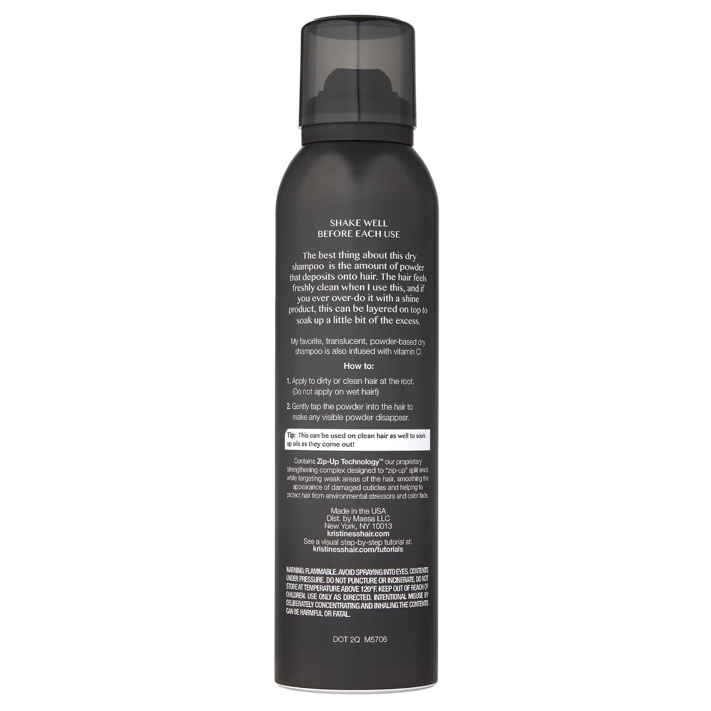 Kristin Ess Dry Shampoo Spray for Oily Hair – Absorbs Oil, Boosts Volume, Extends Style & Refreshes Scent – Sulfate-Free, Vegan, Color Safe, Pear Fragrance