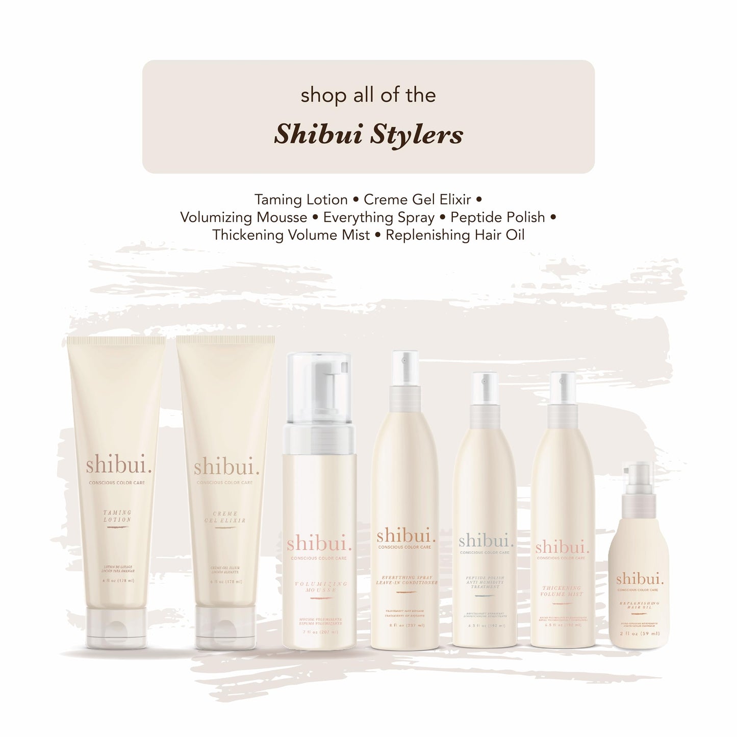 SHIBUI Peptide Polish Anti Humidity Treatment, Heat-Activated Shine & Color Protection, Vegan & Sulfate-Free, 6.5 Fl Oz