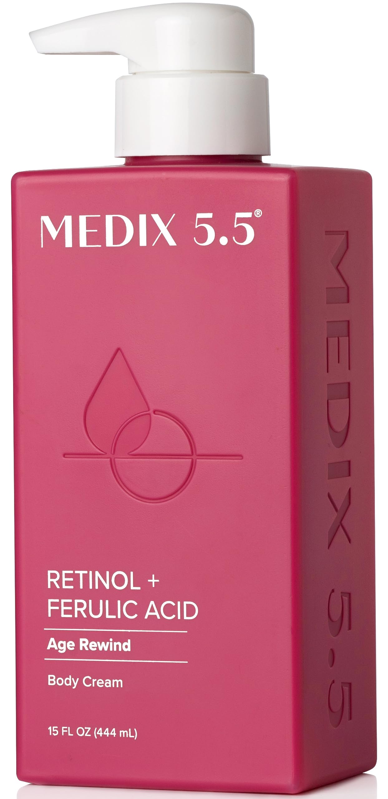 Medix 5.5 Retinol Body Lotion – Firming & Anti-Aging Moisturizer for Crepey Skin, Wrinkles & Sagging – Hydrating Body Cream, 15 fl oz