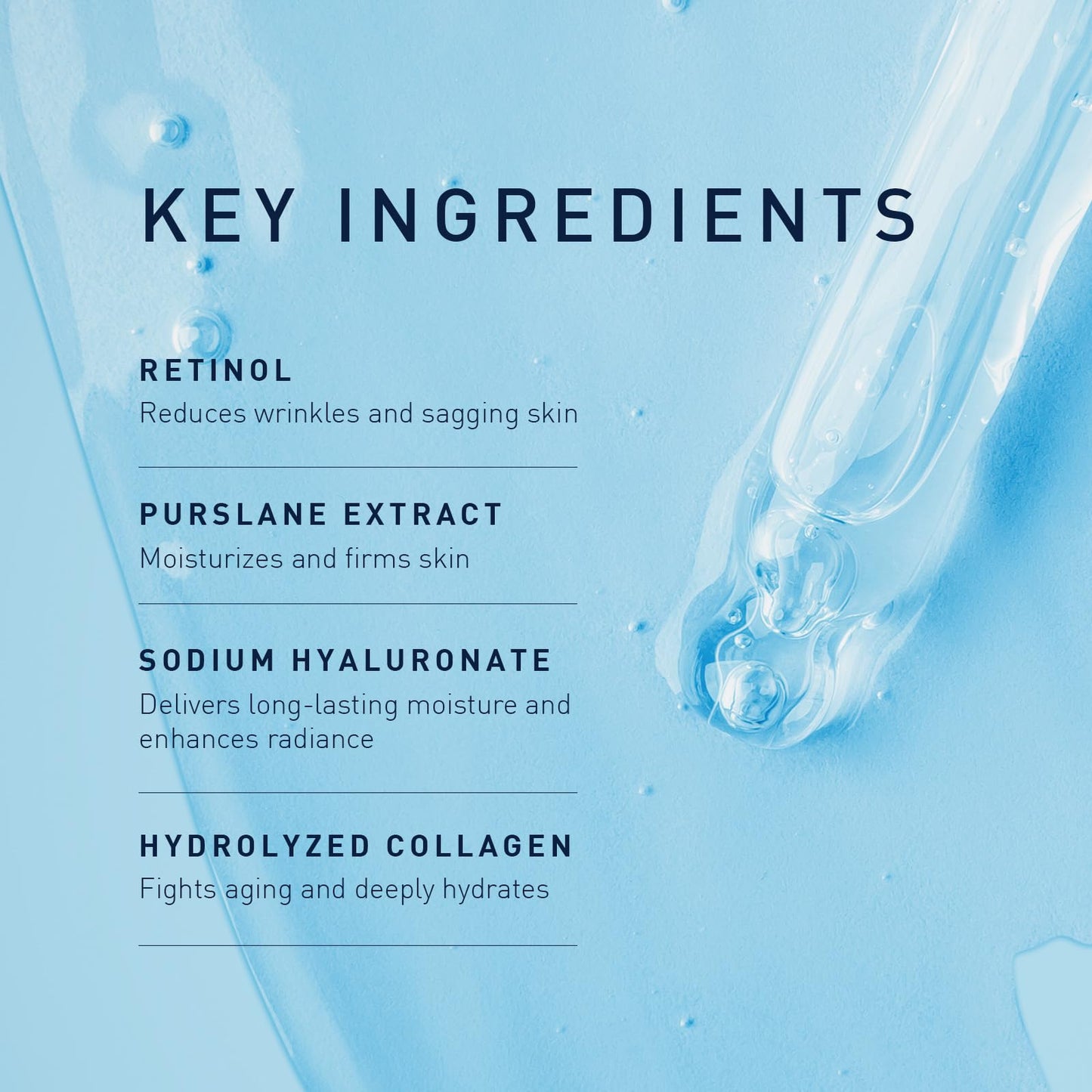 Enaskin Naturals Under Eye Patches, 30 Pairs Retinol Collagen Gels - Reduce Dark Circles, Puffiness, Wrinkles & Bags, Anti-Aging Blue