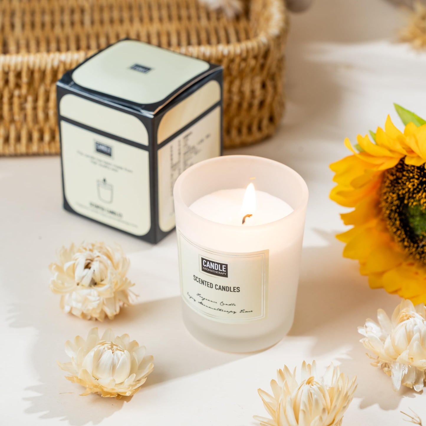 TOYIYAR Birthday Gift Box for Women – Sunshine & Sunflower Self-Care Set, Relaxation & Encouragement Package for Friends