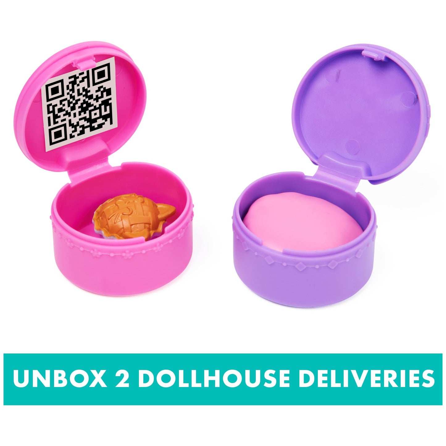 Gabby’s Dollhouse, Bakey with Cakey Kitchen with Figure and 3 Accessories, 3 Furniture and 2 Deliveries, Kids Toys for Ages 3 and up