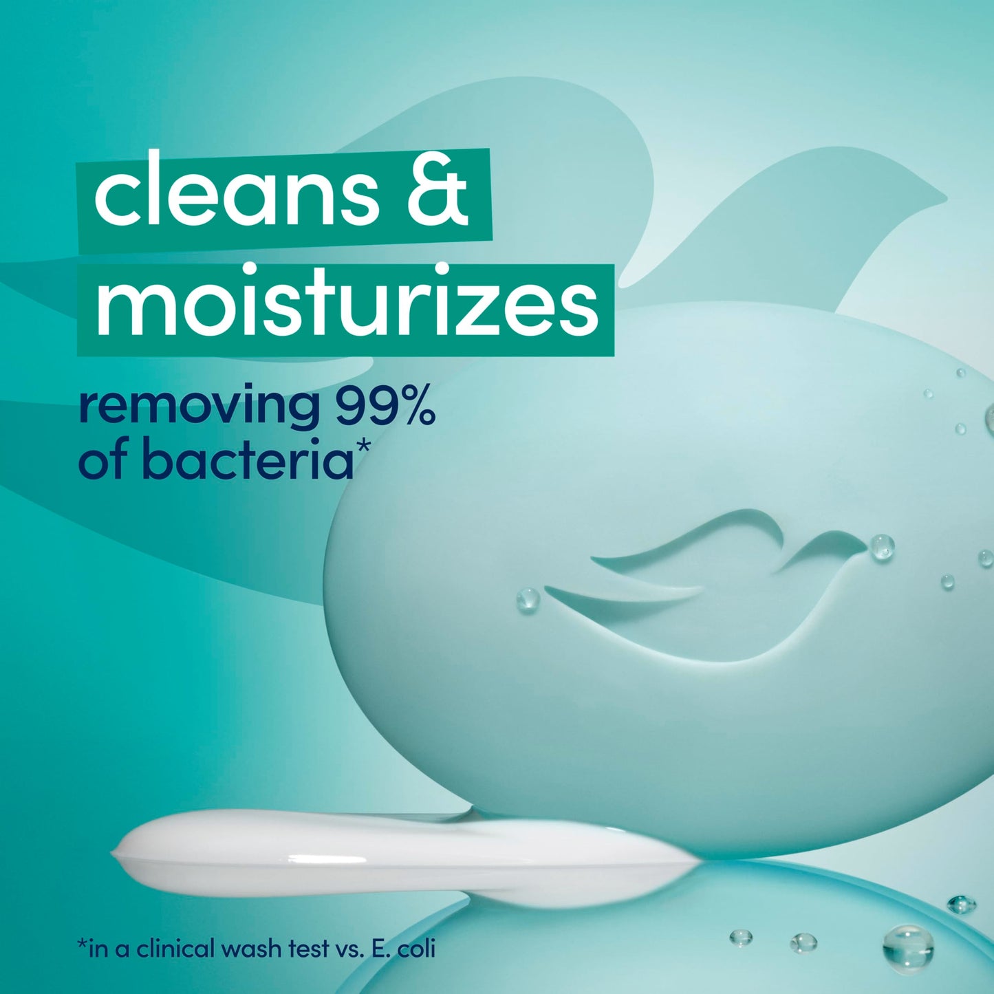 Dove Beauty Bar Soap Antibacterial Care 6 Count For Clean, Moisturized Skin, Removes Bacteria 3.75 oz