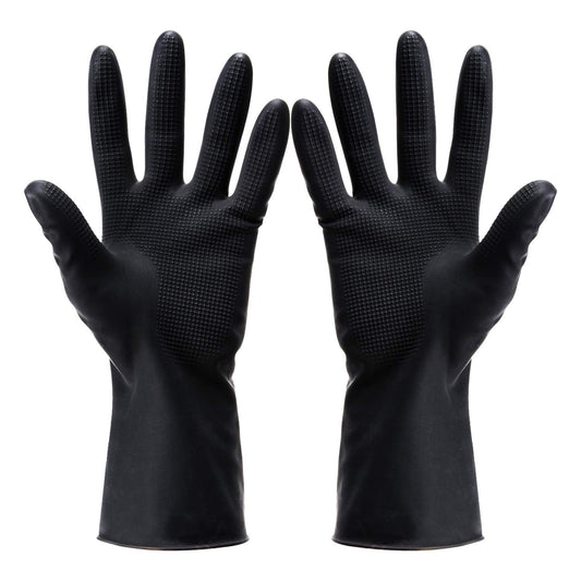 VOVCIG Hair Dye Gloves,Professional Hair Coloring Accessories for Hair Salon Hair Dyeing,2pcs（1 left+1 right）,black