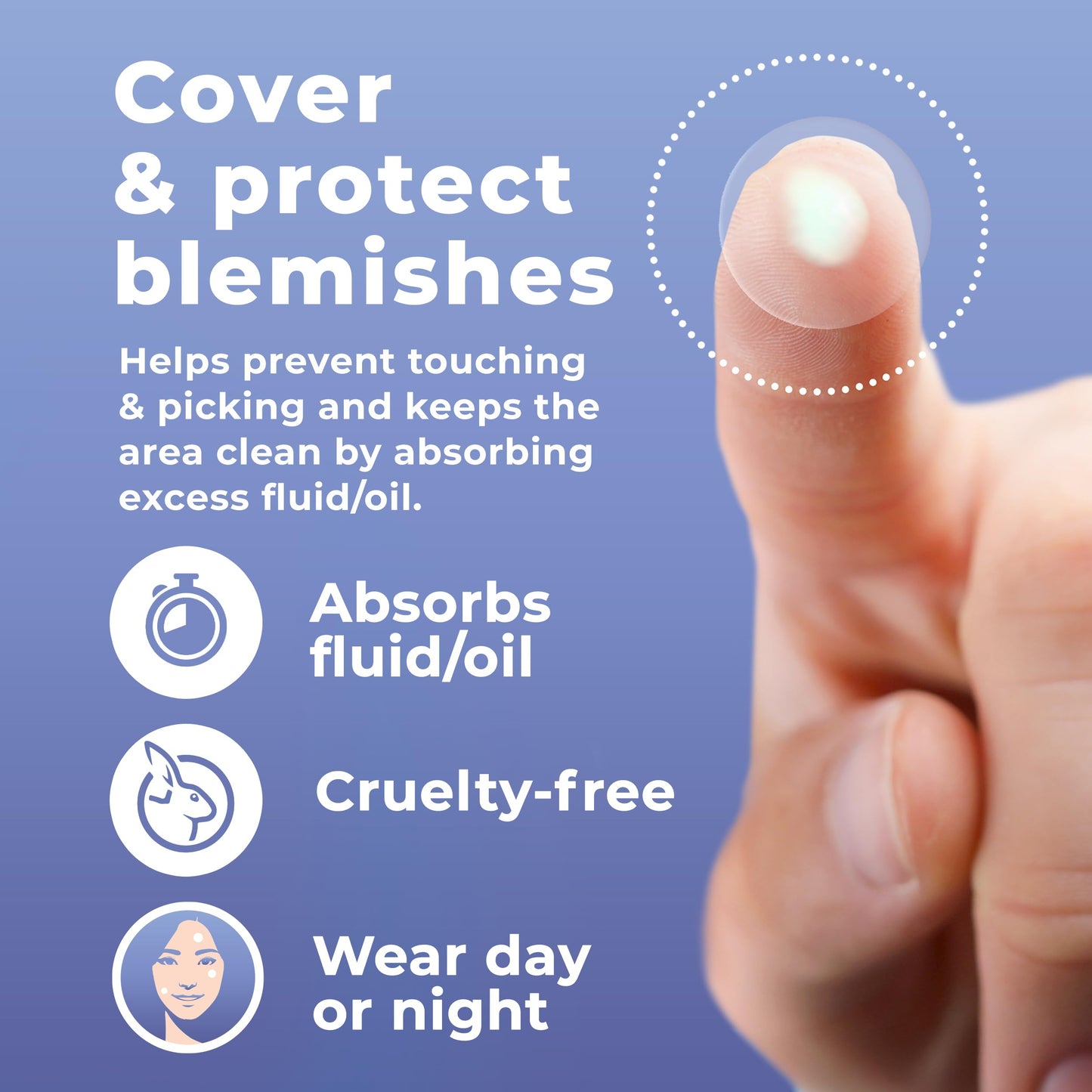 PatchRx Salicylic Acne Patches with Tea Tree Oil, 120 Pack – Zit & Pimple Stickers for Face Skincare, Salicylic Acid Dots