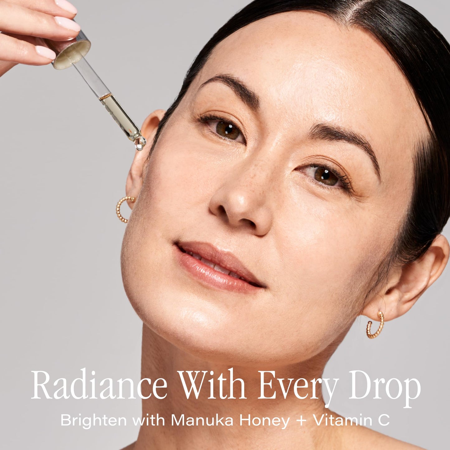 SKINN Luminous Facial Oil - Brighten, Firm & Hydrate Skin, Reduce Fine Lines & Wrinkles with Vitamin C & Manuka Honey, Anti-Aging Oil