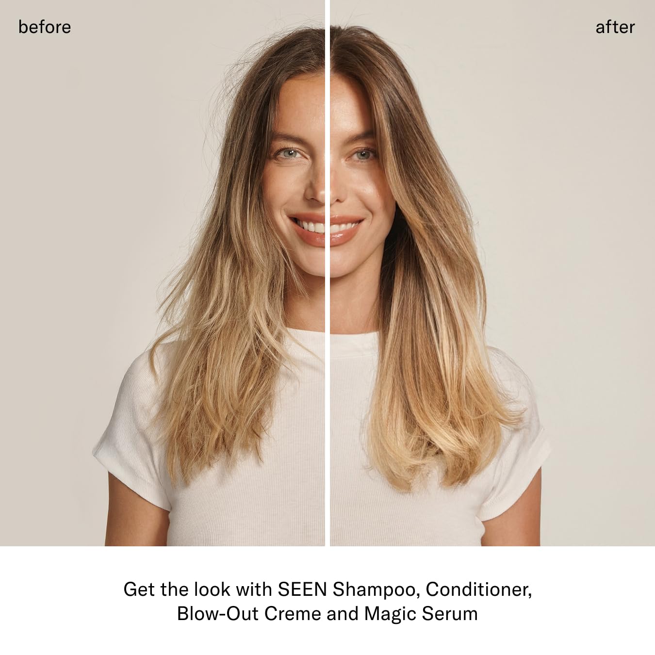 SEEN Magic Serum Fragrance-Free | Anti-Frizz Hair Serum | Non-Comedogenic, Sulfate-Free, Dermatologist-Developed | Safe for Sensitive & Acne-Prone Skin