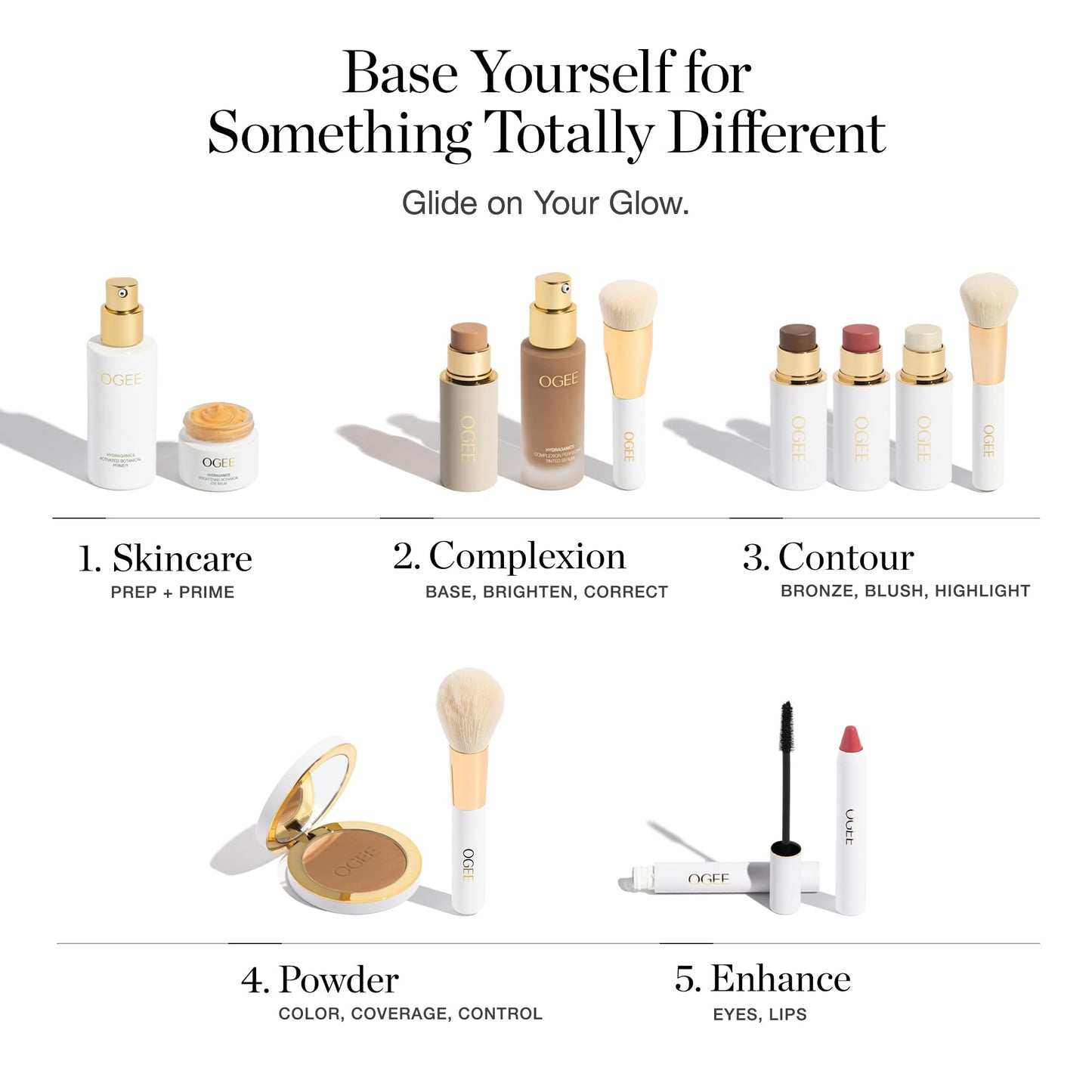 Ogee Complexion Perfecting Liquid Foundation - Lightweight Tinted Moisturizer with Vitamin C & Jojoba Oil, Fair Pink-Beige, Organic