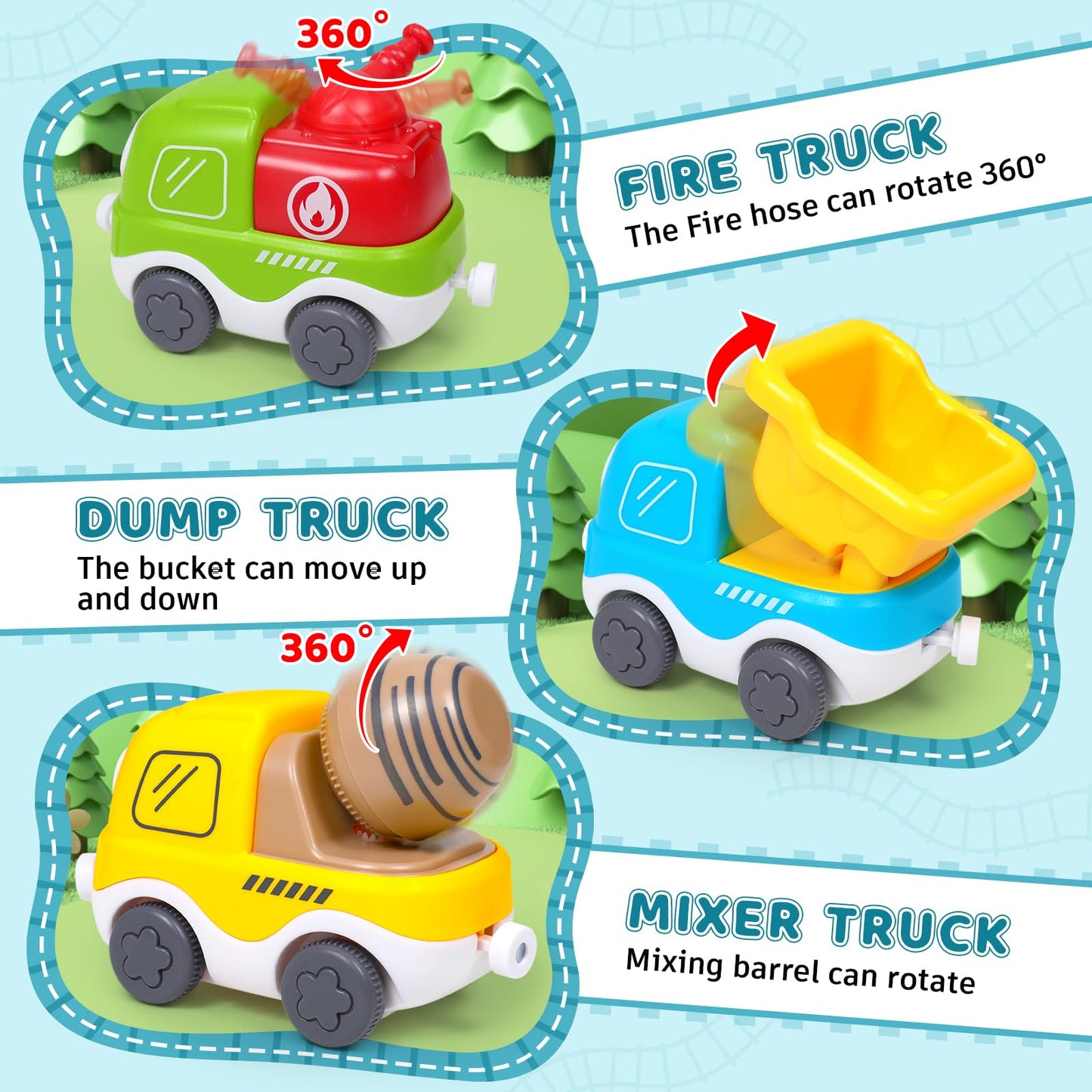 Electric Train Set for Toddlers & Kids 3-8 with Lights, Music, Steam, Magnetic Tracks – Realistic Train Toy for Boys & Girls Birthday Gift