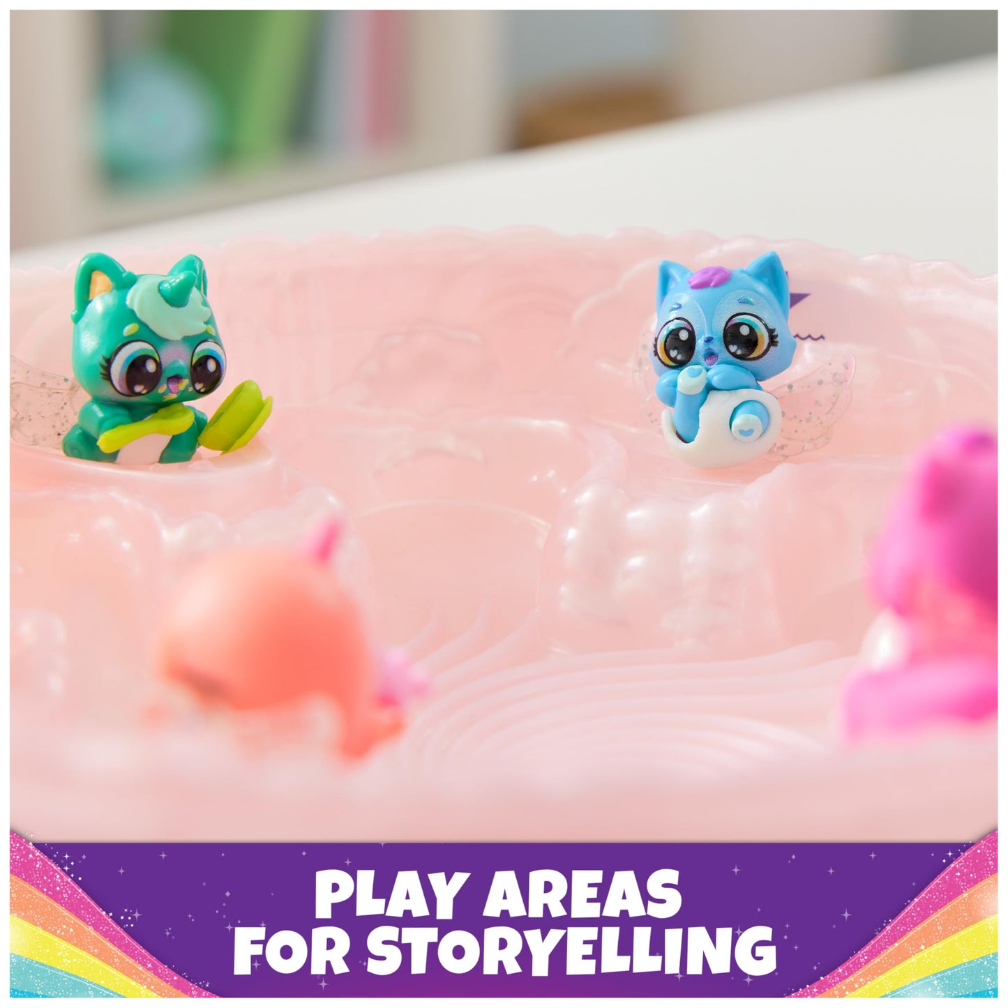 Hatchimals Alive, Rainbow Hatchery with 6 Mini Figures in Color Reveal Eggs & Over 10 Accessories, Kids Toys for Ages 3 and up