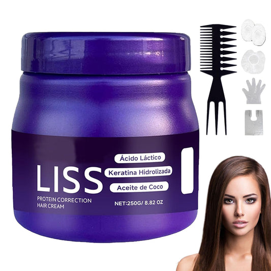 Sin Formol Keratina Original para Alisar el Cabello – Alisado Sin Formol, Suaviza y Elimina Frizz, Cabello Sedoso y Brillante para Todo Tipo de Pelo