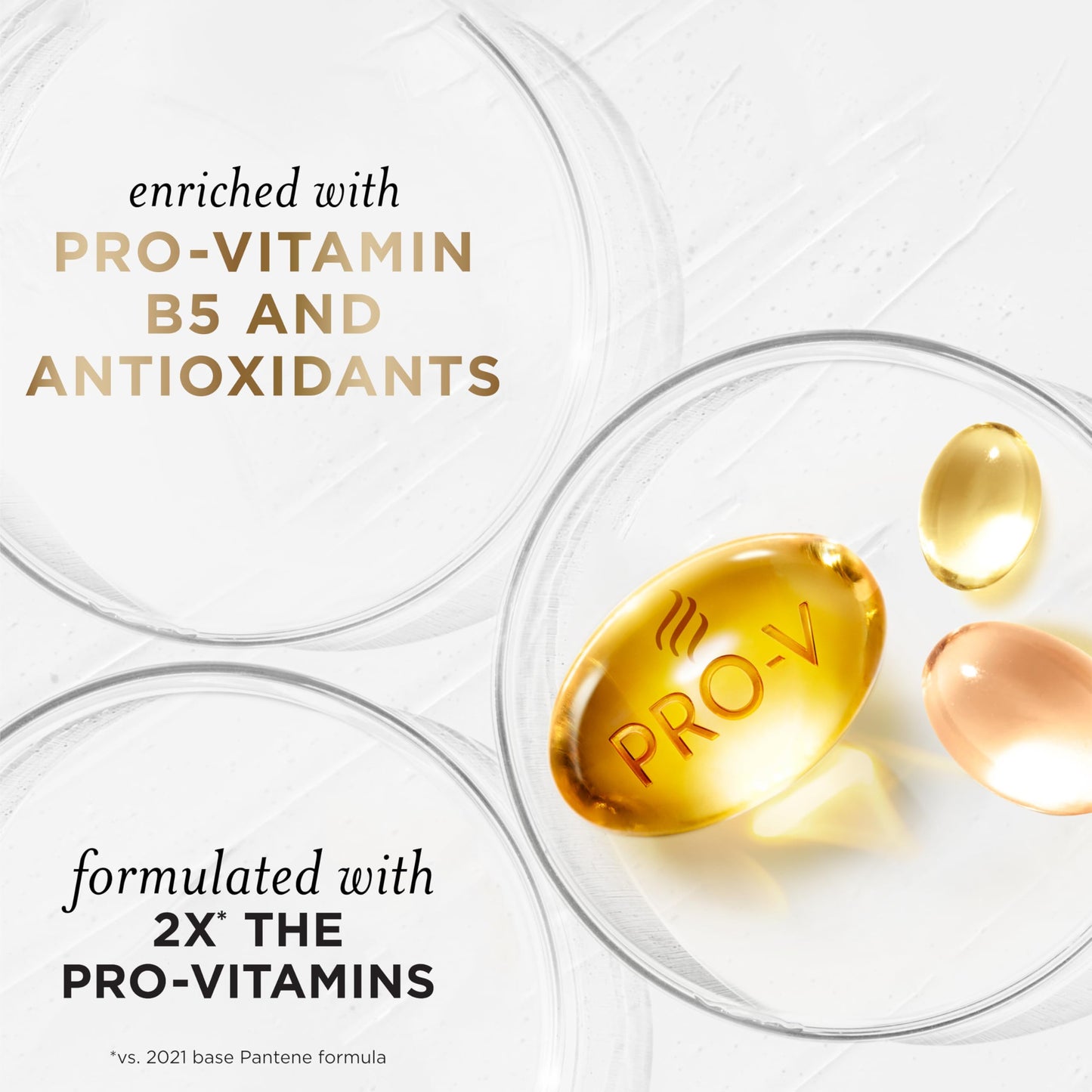 Pantene Daily Moisture Renewal Shampoo & Conditioner Set with Pro-V Nutrients for Dry, Color-Treated Hair + Miracle Rescue Shot, 52.8 Oz