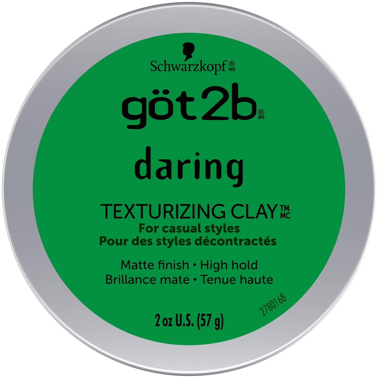 Schwarzkopf Got 2B Daring Texturizing Clay 2 Ounce