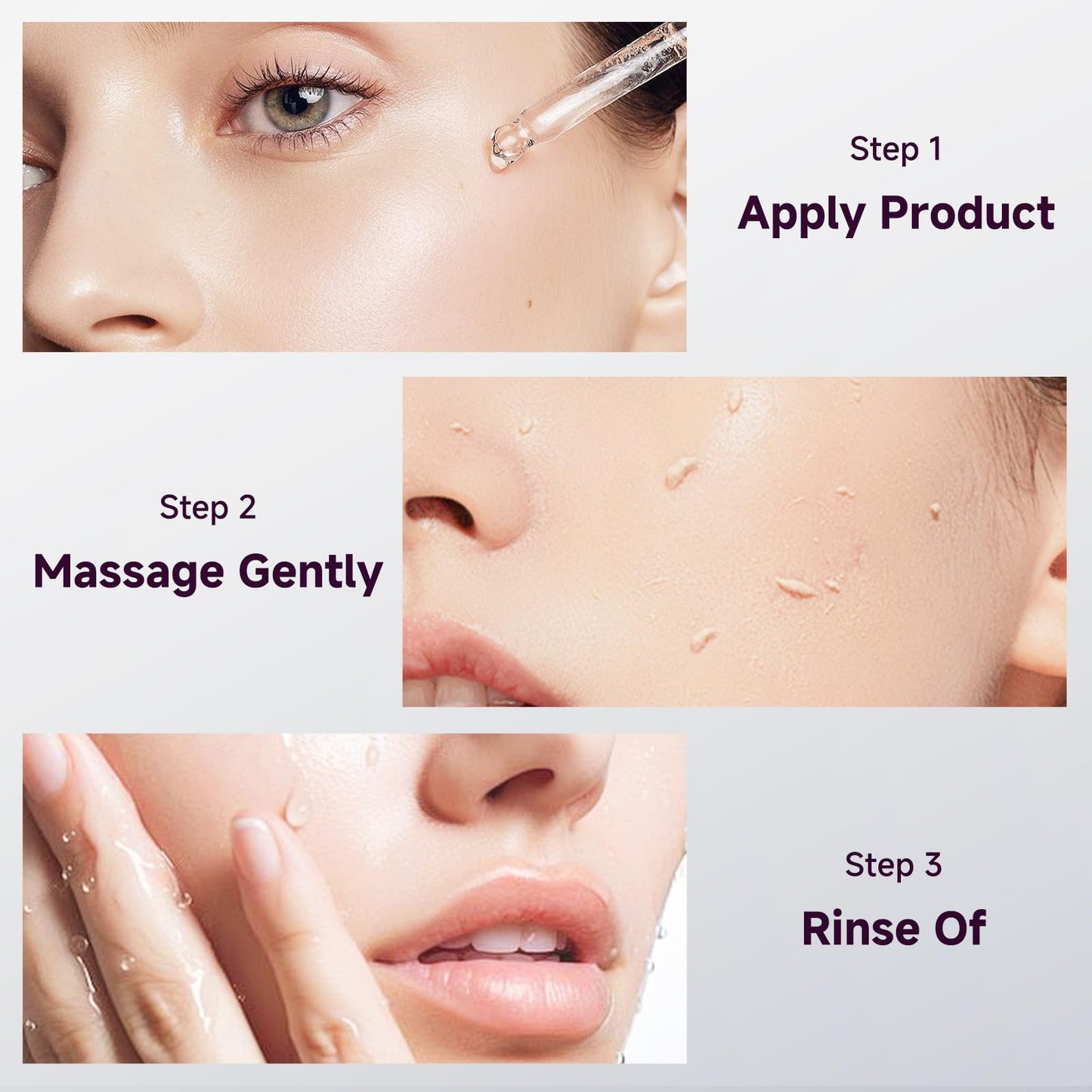 Glow Rice Exfoliant Ampoule Duo – Gentle Face & Body Peel, Hydrating Lightweight Serum & Cream, Soft Exfoliating Skin Scrub, 5.4 fl oz