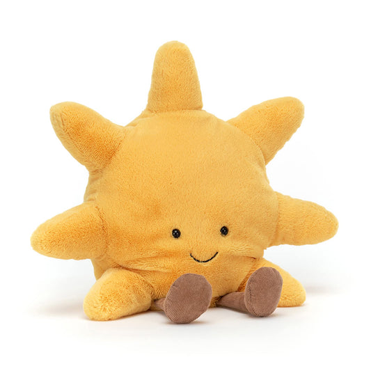 Jellycat Amuseables Sun Stuffed Toy, Medium 12 inches - Sun Plush - Fun Gift Idea