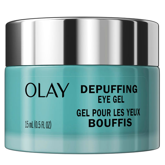 Olay Hyaluronic + Peptide 24 Gel Eye Cream, Fragrance-Free, 0.5oz (15 mL)