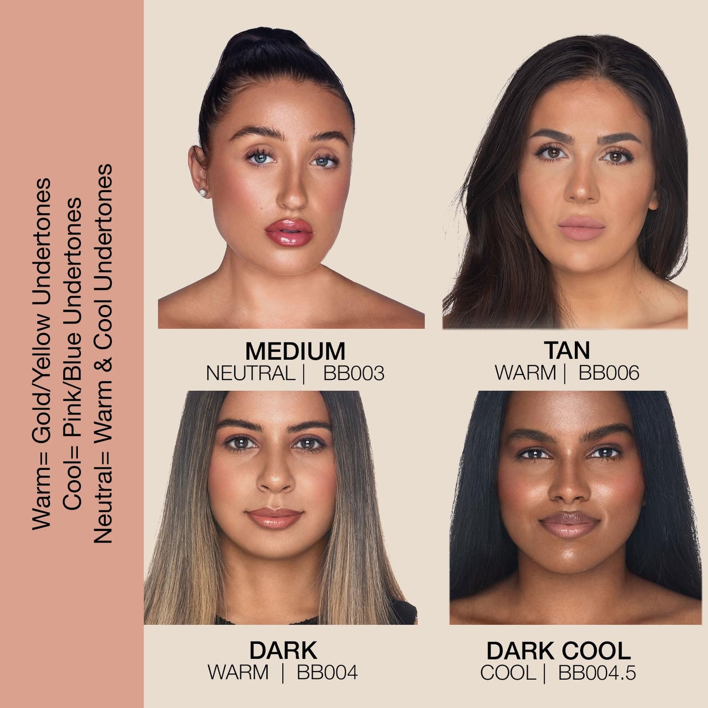 Bellapierre BB Cream SPF 20 – Mineral Sunscreen & Liquid Foundation, Lightweight Moisturizer, Buildable Coverage, Matte, Non-Toxic, 1.7 oz