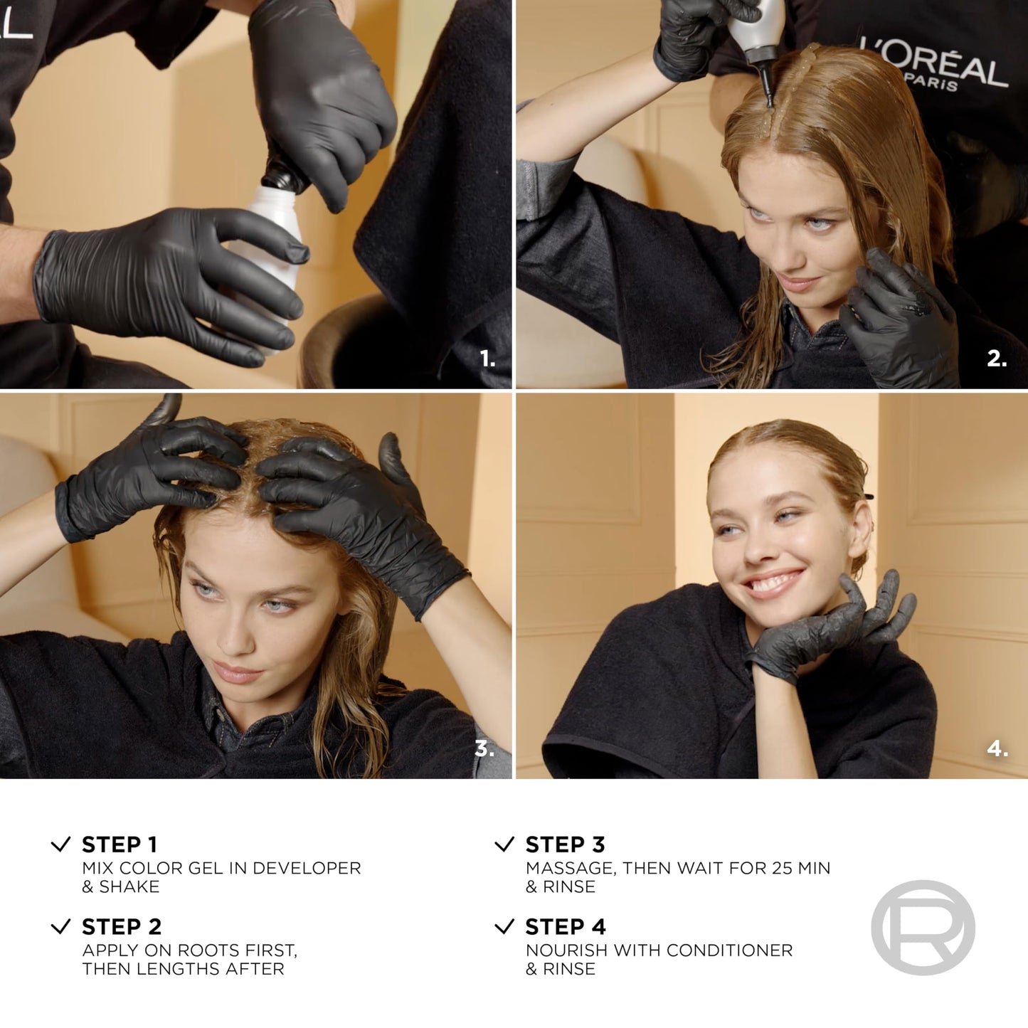 L'Oreal Paris Superior Preference Fade-Defying + Shine Permanent Hair Color, 6AM Light Amber Brown, Pack of 1, Hair Dye