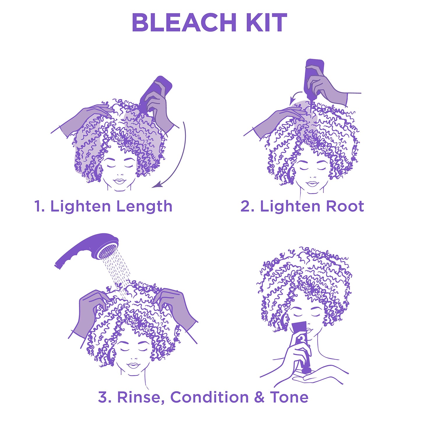 SoftSheen-Carson Interbeauty Dark and Lovely® Uplift Bleaching Kit with Powder, Developer, and Toner for Blonde Hair
