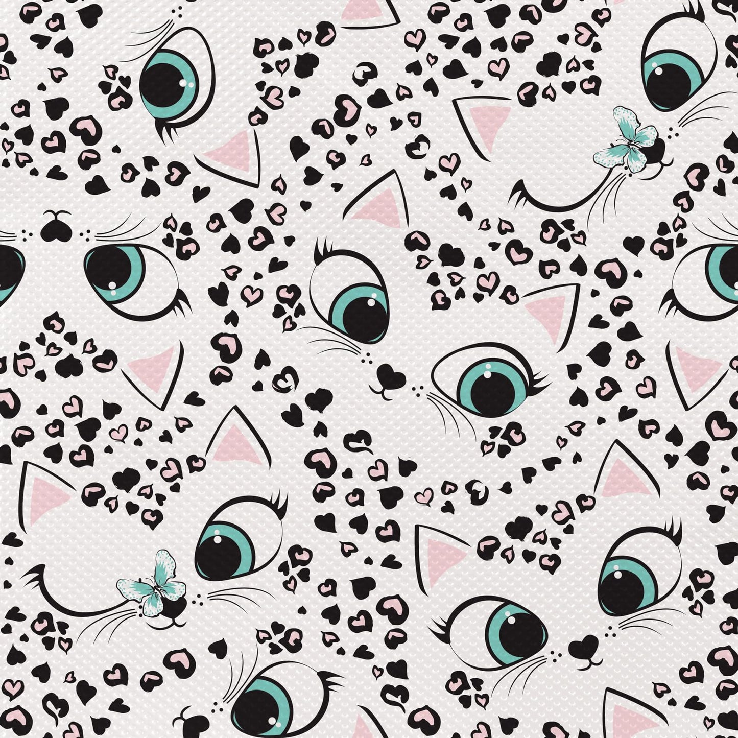 ForPro FUN Meow Magic 5" Pop-Up Foil Sheets, Aluminum Hair Foils for Coloring & Highlights, Food Safe, Easy Dispenser, 5"x10.75", 100 Ct