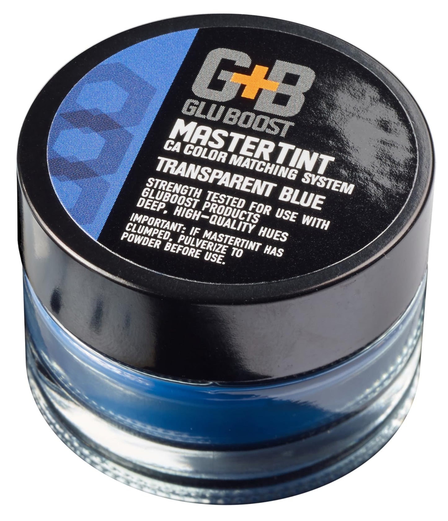 GluBoost MasterTint Jar - Blue | Long-Lasting Color Additive for Perfect Color Matching | Works with MasterGlu & Fill n’ Finish Pro | No Solvent Needed