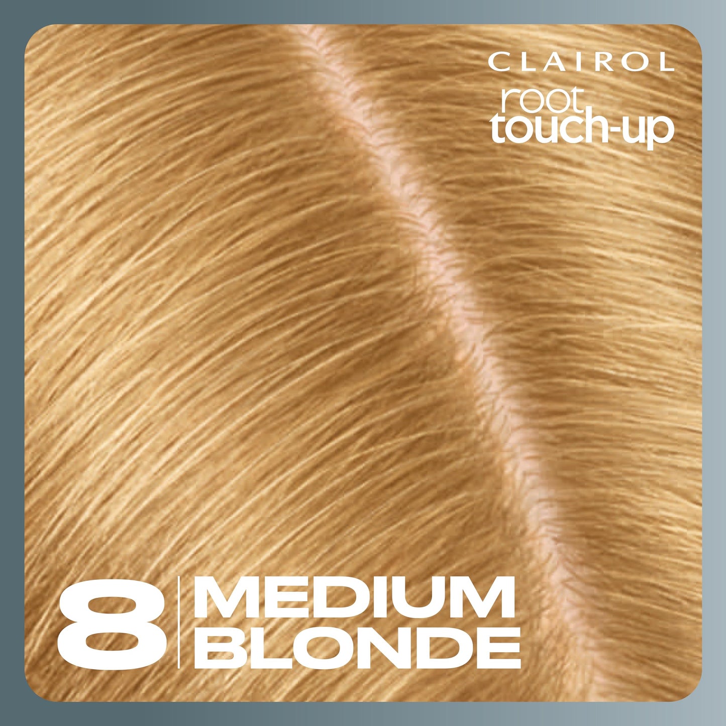 Clairol Root Touch-Up by Nice'n Easy Permanent Hair Dye, 8 Medium Blonde Hair Color, Pack of 1