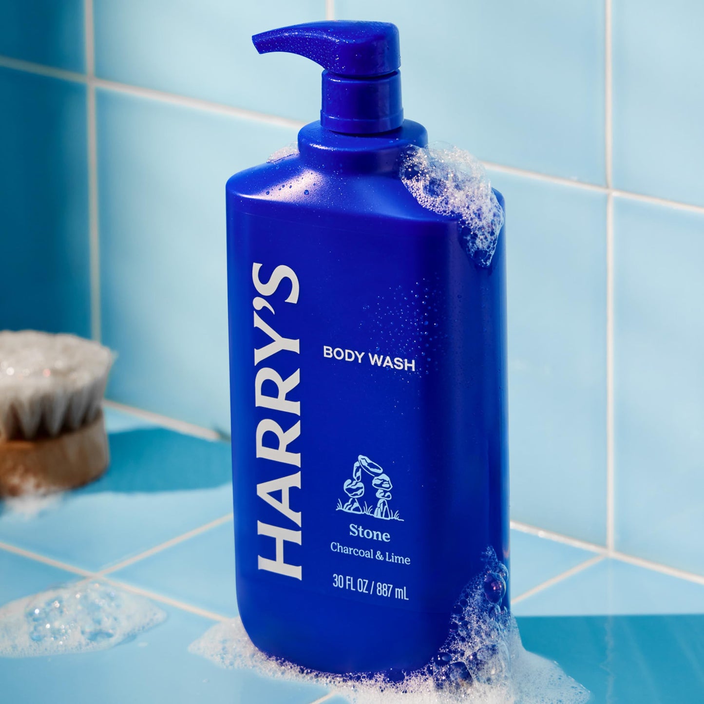Harry's Men's Body Wash - Stone - 30 fl oz - Shower Gel for Men - No Parabens, Sulfates, or Dyes