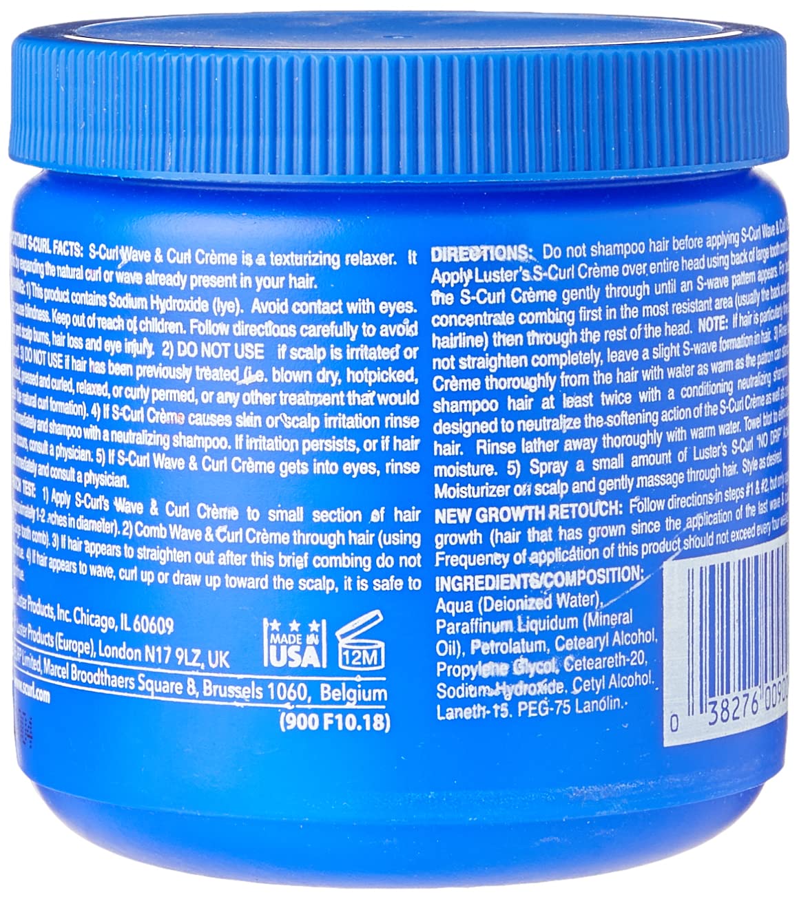 S Curl Texturizer Wave & Curl Creme -Regular