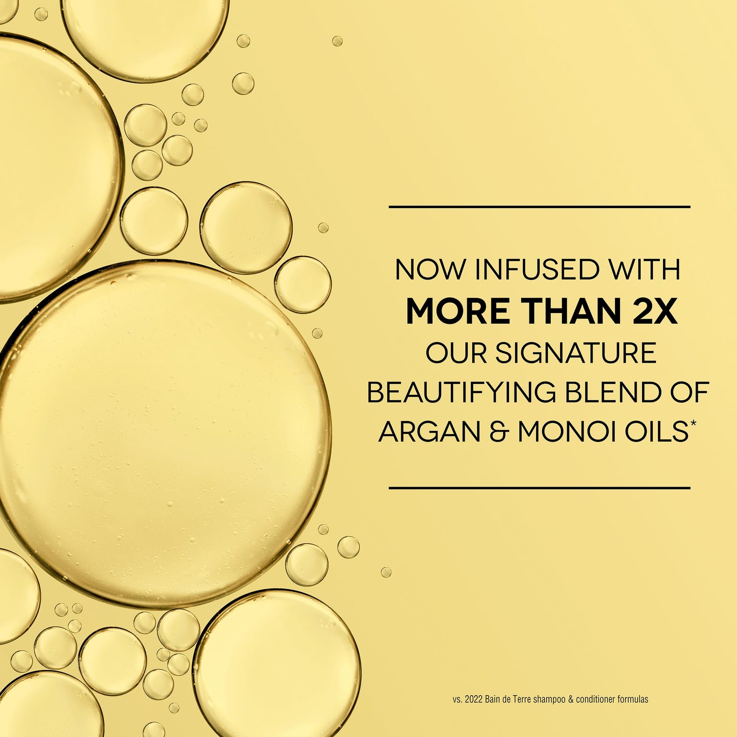 Bain de Terre Rise N' Shine Volumizing Foam, Lightweight Medium Hold & Volume with Argan & Monoi Oils, Paraben-Free, Color-Safe, Vegan, 6.7 Fl Oz