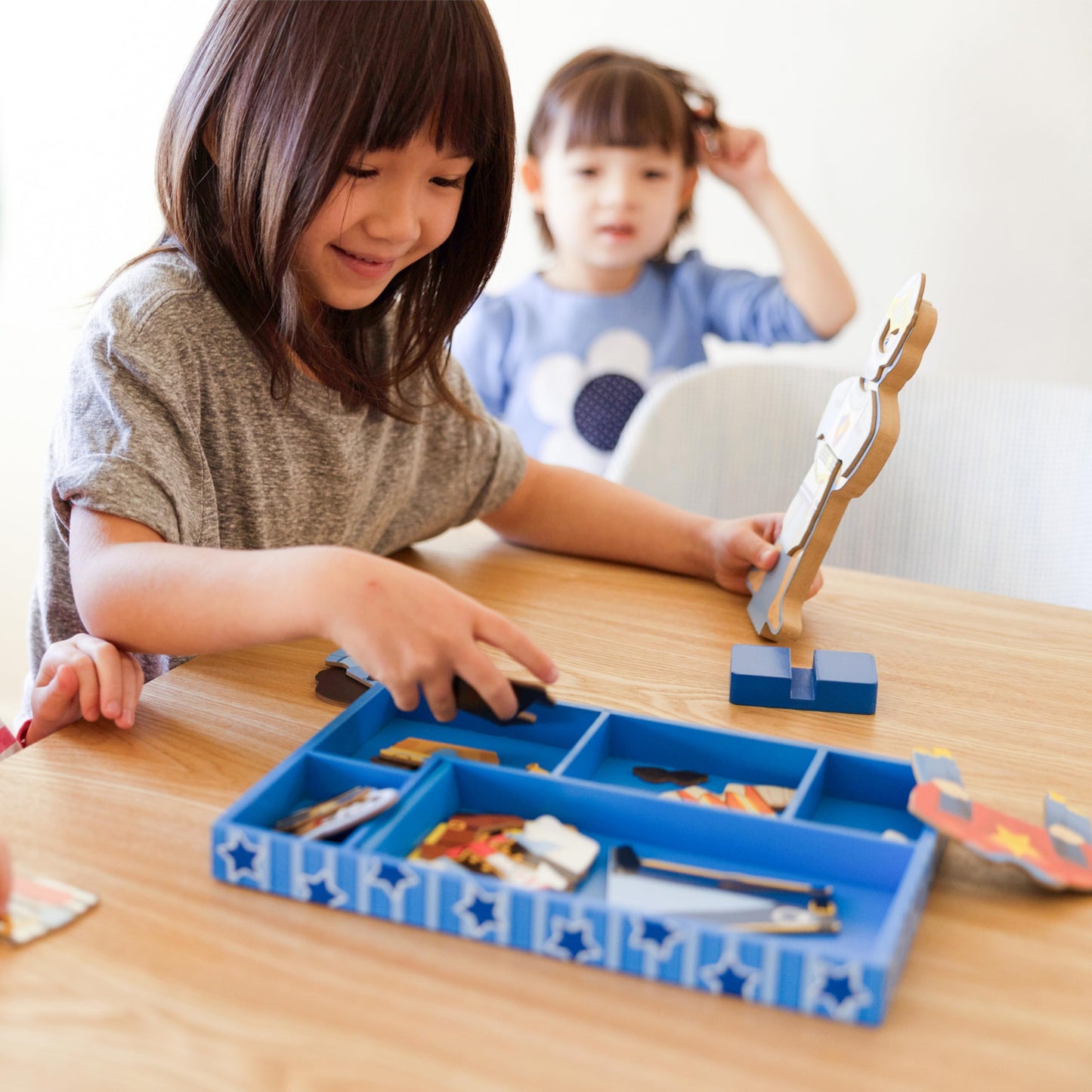 Melissa & Doug Joey Magnetic Wooden Dress-Up Pretend Play Set (25+ pcs)