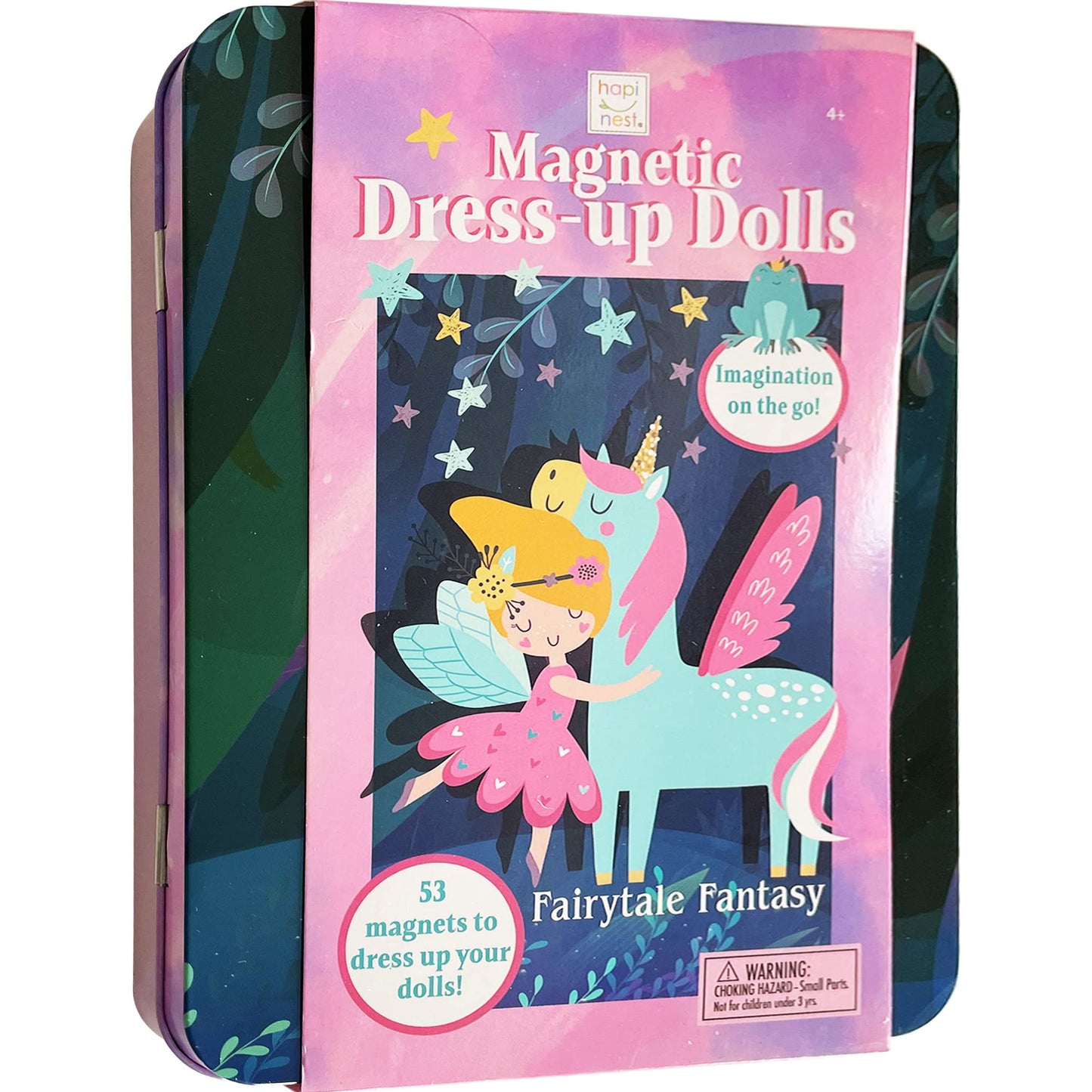Hapinest Magnetic Dress-Up Dolls for Girls Pretend Play Set, A Fairytale Fantasy Dress Up Toy and Game for Ages 4, 5, 6, and 7 Years Old