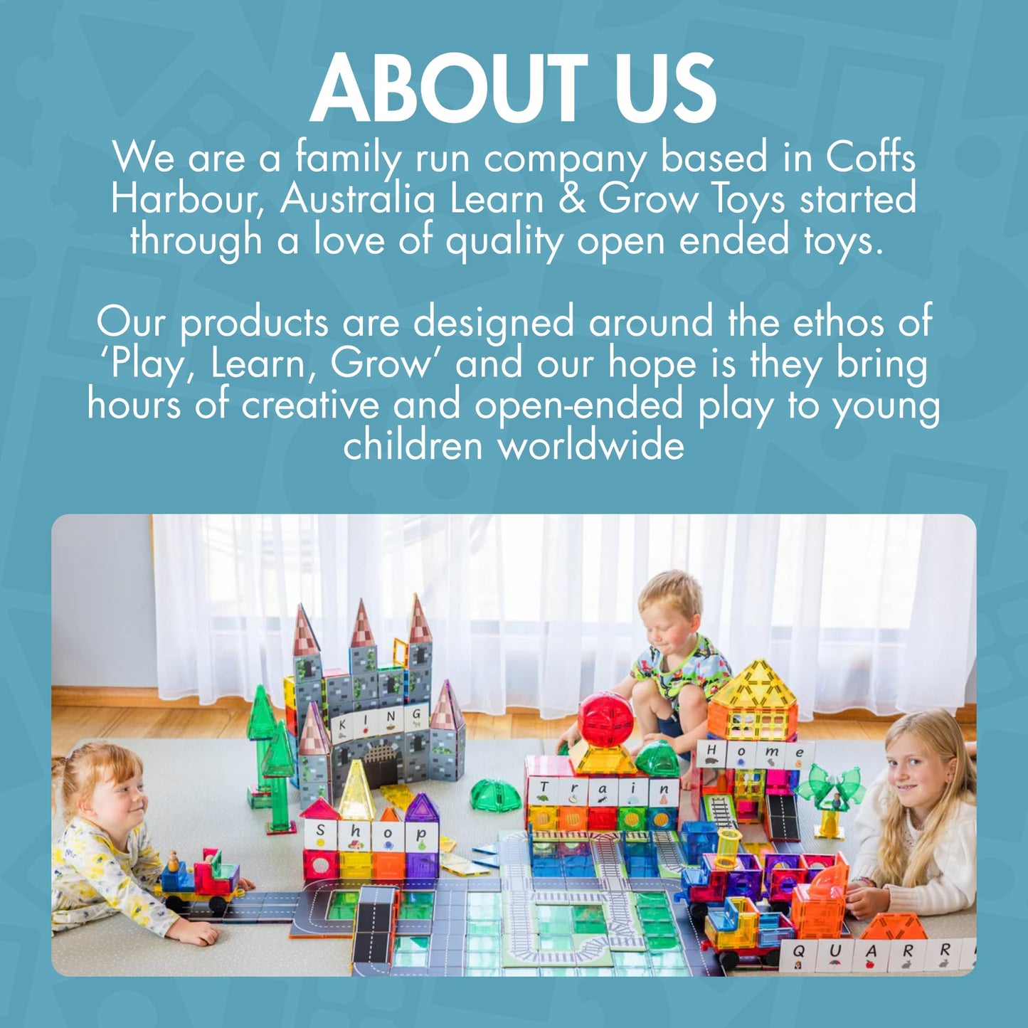 Learn & Grow Magnetic Marble Run Expansion Pack - 88PCS STEM Marble Track, Magnet Tiles & Accessories, Building Toy for Kids 5+