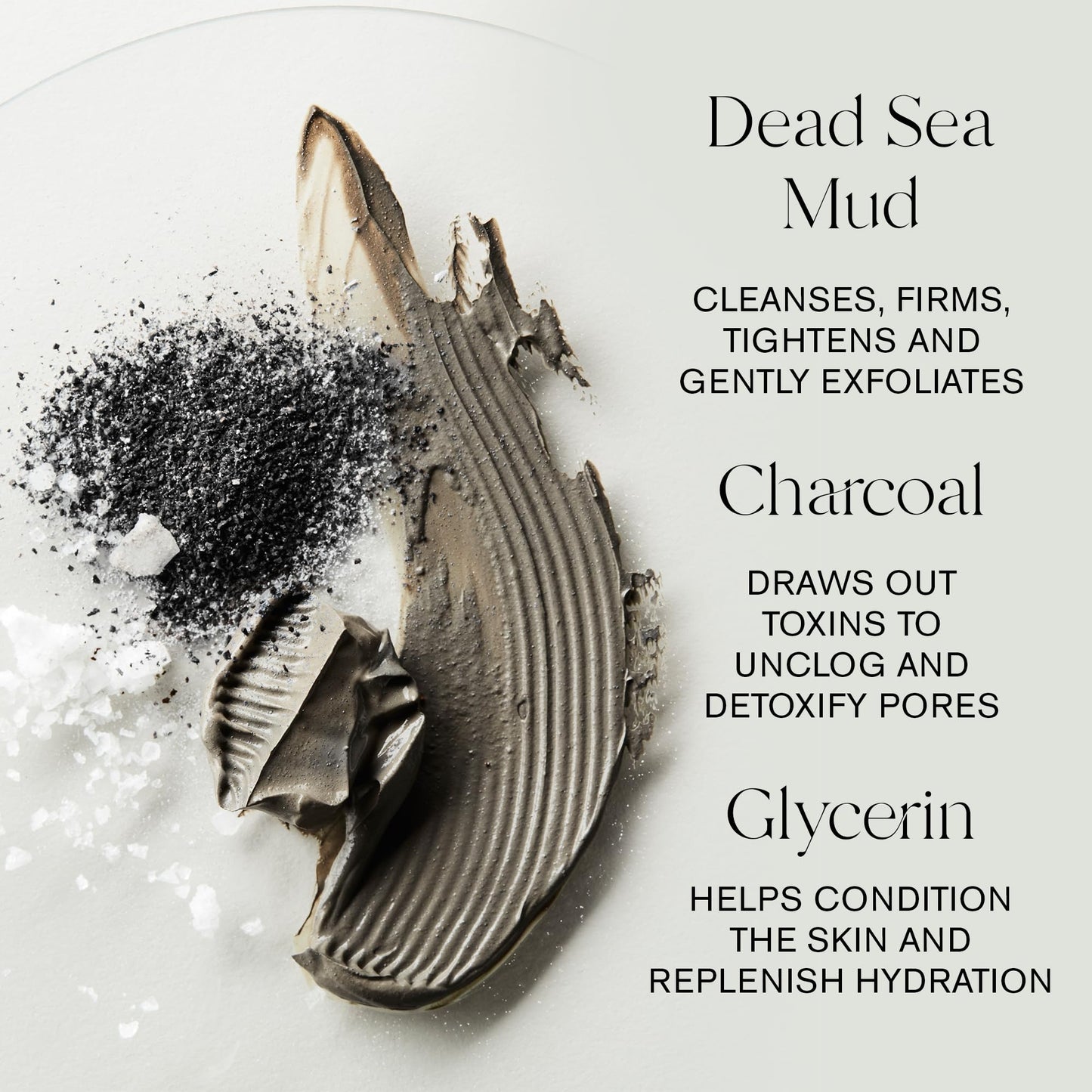 Erno Laszlo Sea Mud Face Wash Bar – Detox Charcoal Soap with Dead Sea Mud, Removes Oil, Unclogs Pores, Exfoliates & Purifies, 3.4 oz