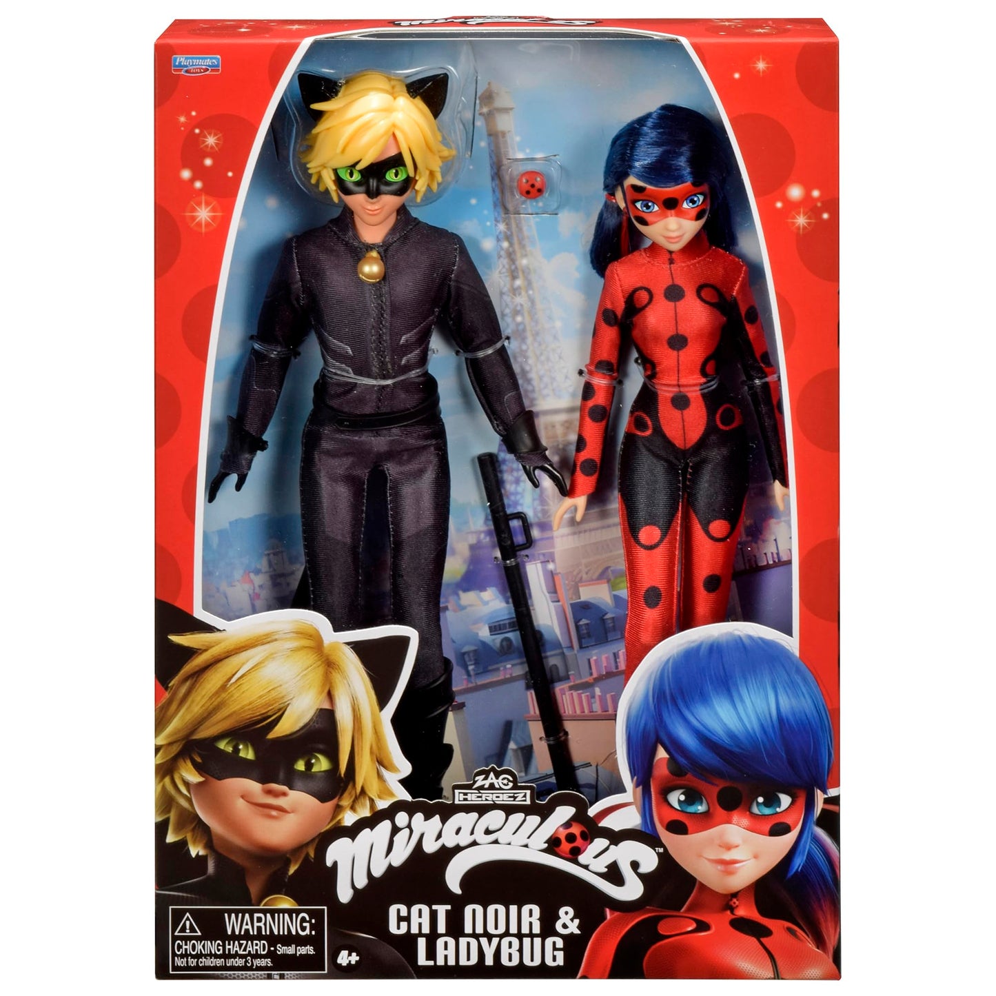 Miraculous Ladybug & Cat Noir Season 6 2 Pack by Playmates Toys