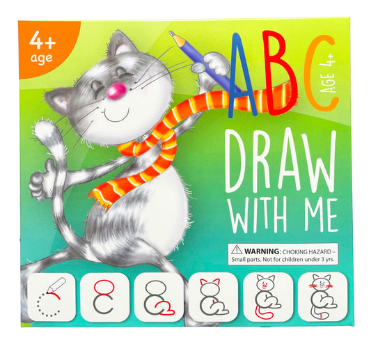 Alphabet Drawing & Tracing Toy Set for Kids Ages 3-6 – Educational ABC Learning Game, Handwriting Practice, Preschool Gift for Boys & Girls