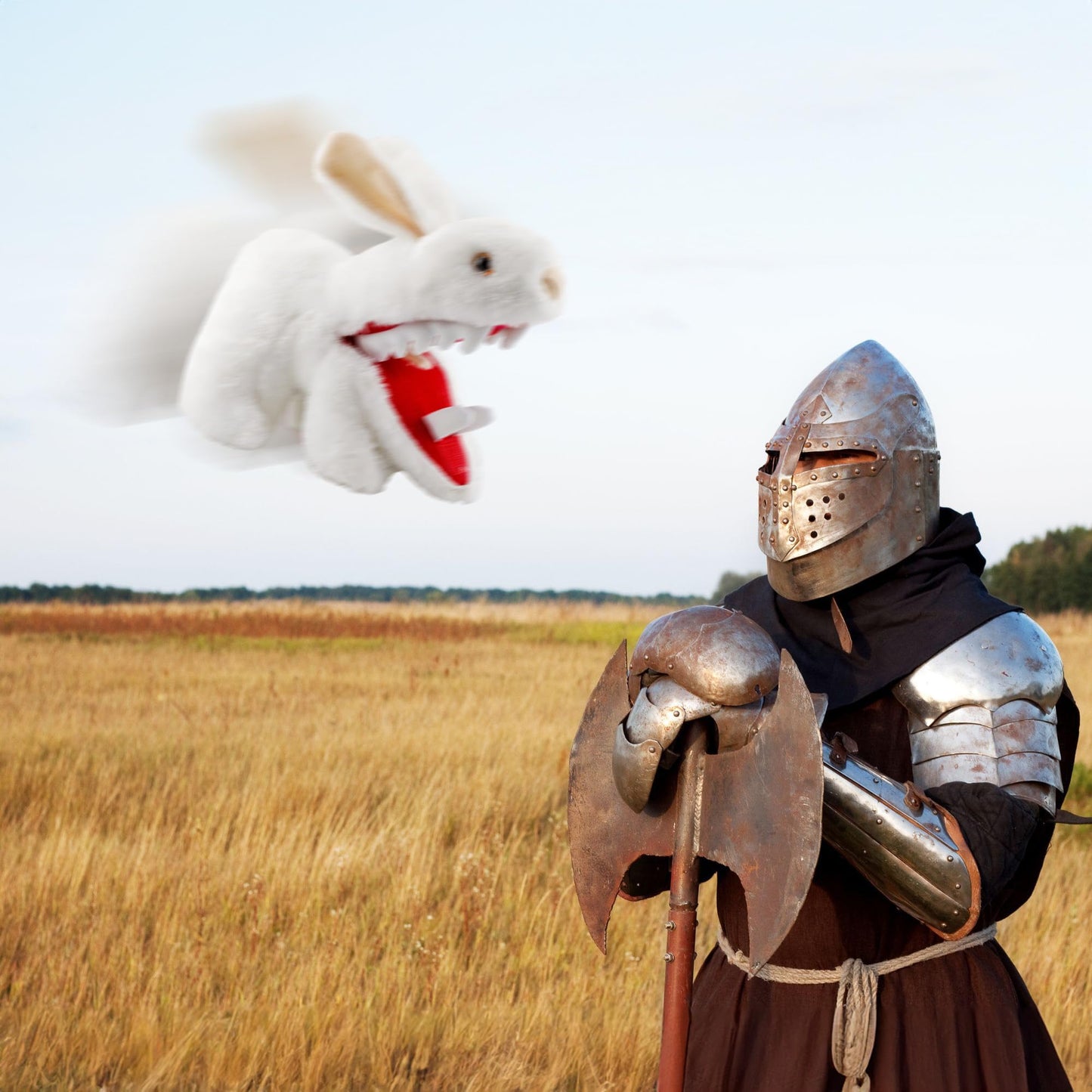 Toy Vault Monty Python Rabbit w/Big Pointy Teeth Plush