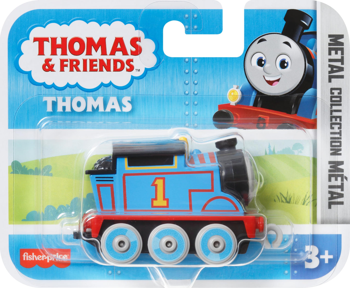THOMAS & FRIENDS Toy Train Diecast Metal Engine 8cm Push-Along Vehicle - Thomas