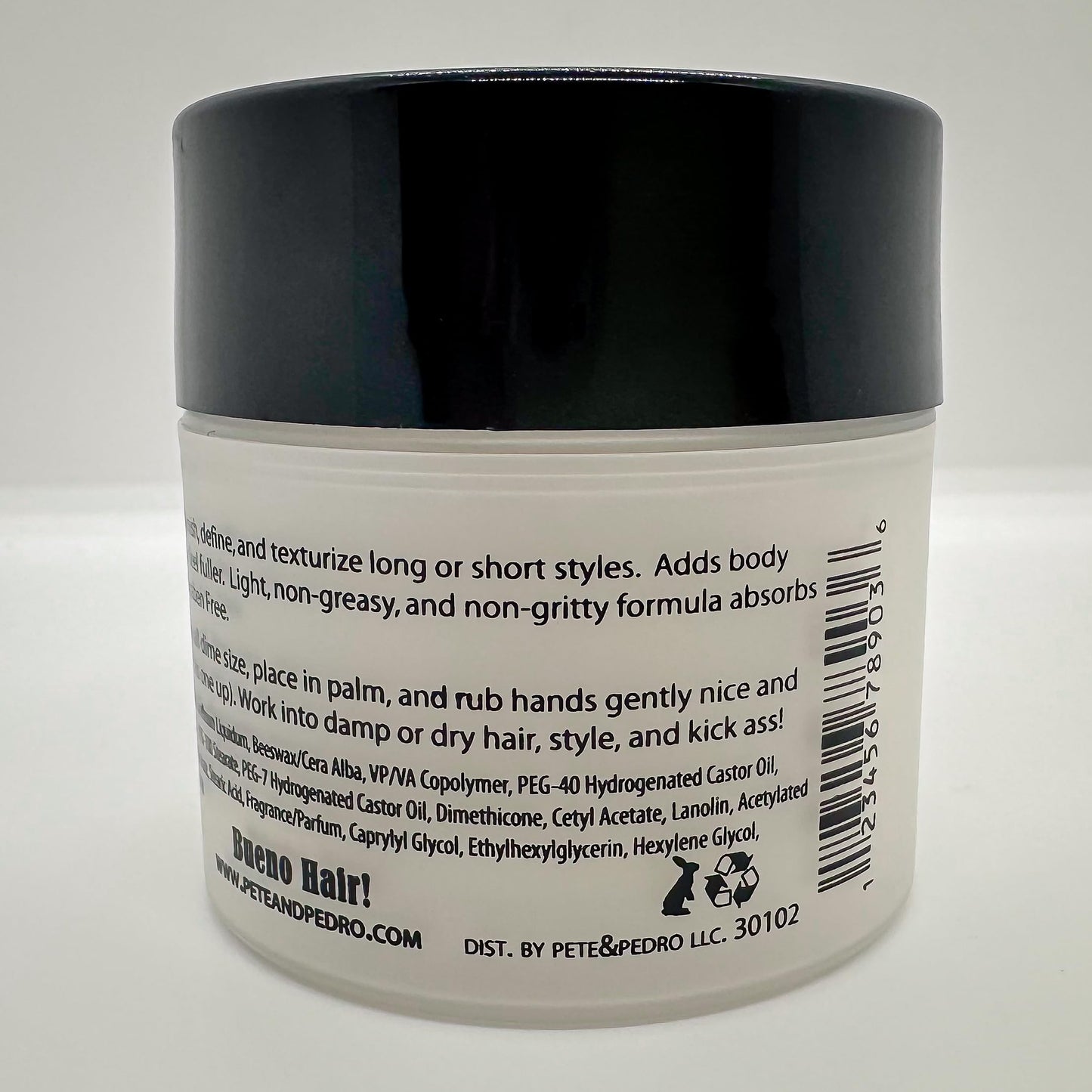 Pete & Pedro Hair Styling Clay for Men – Medium Hold, Matte Finish, Low Shine, Ideal for Messy, Fine & Thinning Hair | Shark Tank Product, 2 oz