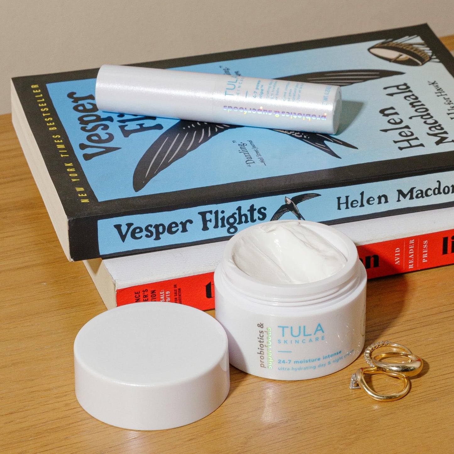 TULA 24-7 Power Swipe Hydrating Eye Balm | Dark Circle Treatment, Instant Brightening, Portable | 0.23oz