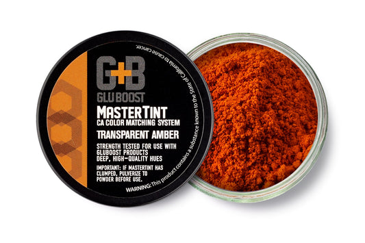 GluBoost MasterTint Jar - Amber | Long-Lasting Color Additive for Perfect Color Matching | Works with MasterGlu & Fill n’ Finish Pro | No Solvent Needed