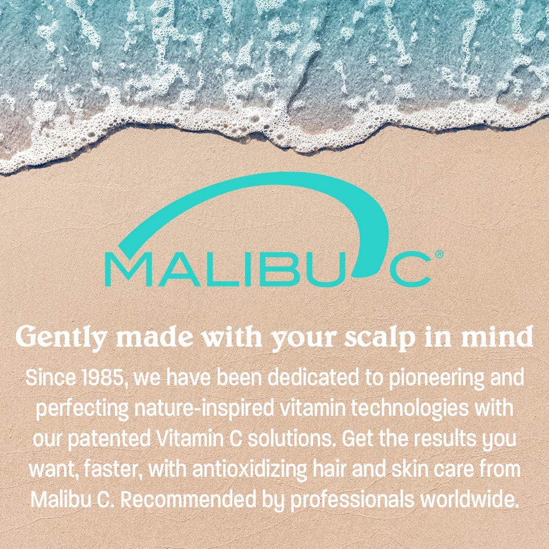 Malibu C Scalp Therapy Wellness Remedy Packet – Soothes & Moisturizes Dry Scalp, Restores Balance & Manageability with Vitamin C & Zinc Gluconate