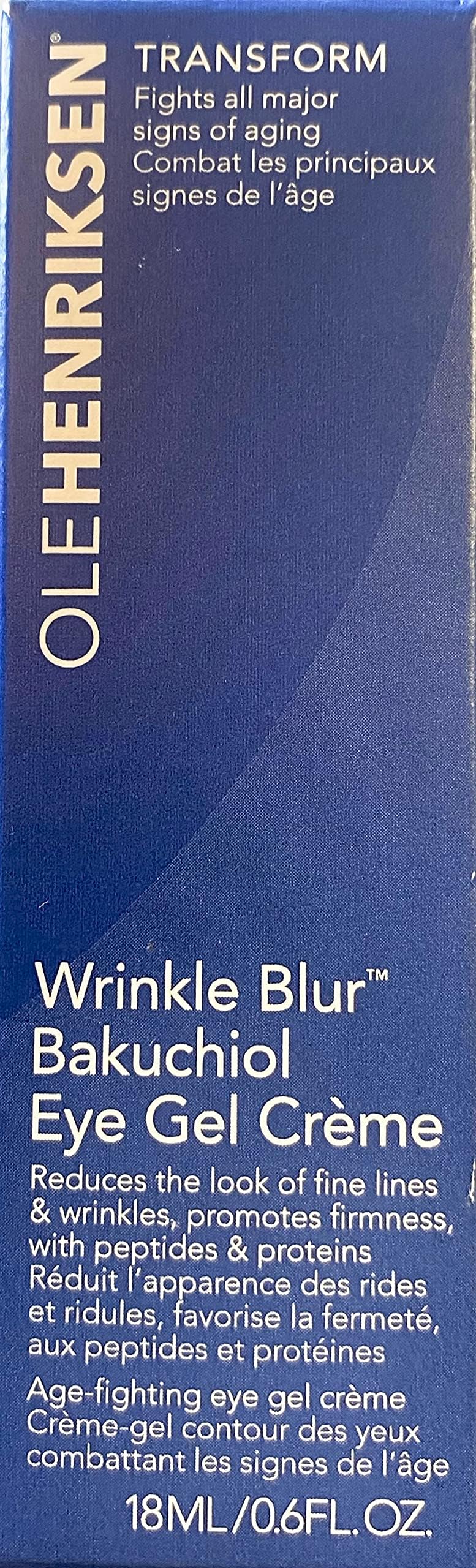Ole Henriksen Wrinkle Blur Bakuchiol Eye Gel Creme 0.6 oz