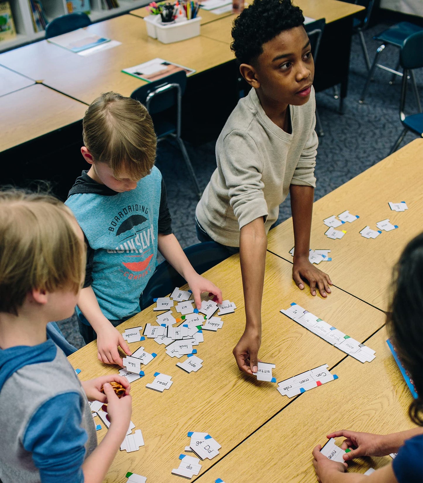 Key Education Sentence Building Game – Phonics & Sight Word Puzzles for Kids 6-8, Learn Parts of Speech, Reading & Speech Therapy