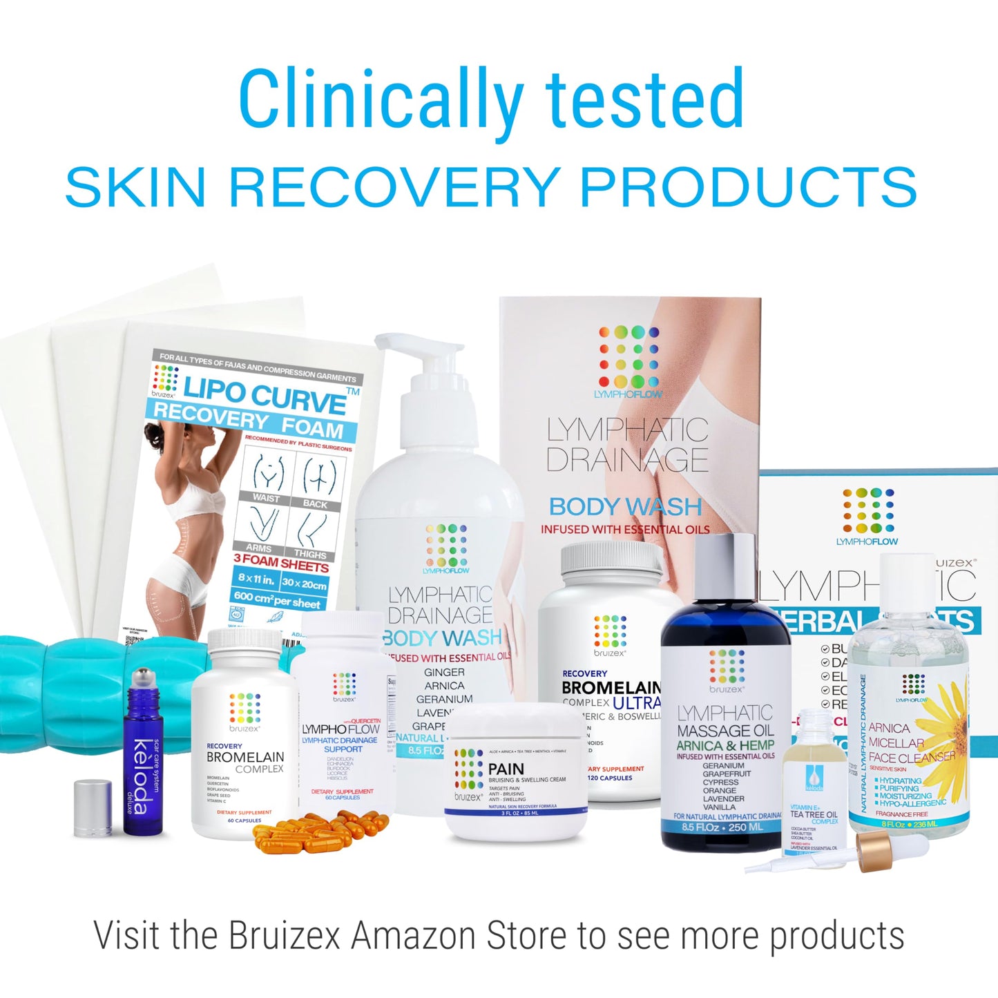 Facial Lymphatic Drainage Oil for Gua Sha & Face Rollers – Jojoba & Coconut Oil for Face & Neck Massage, 1 Fl Oz